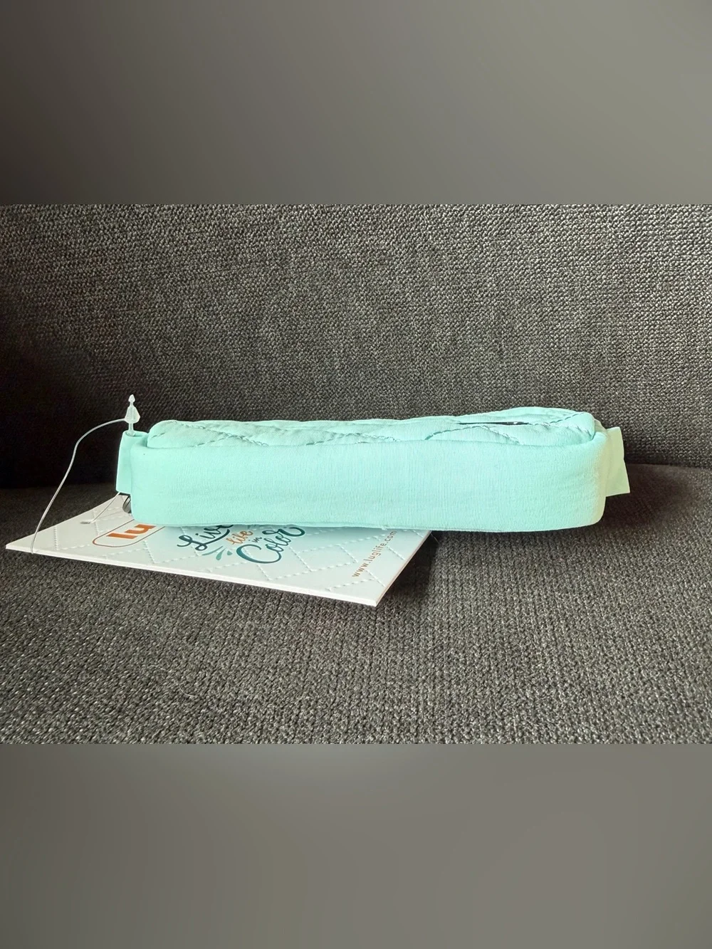 Lug Barrel CloudGo Zip Pouch Wallet – Aquamarine Blue